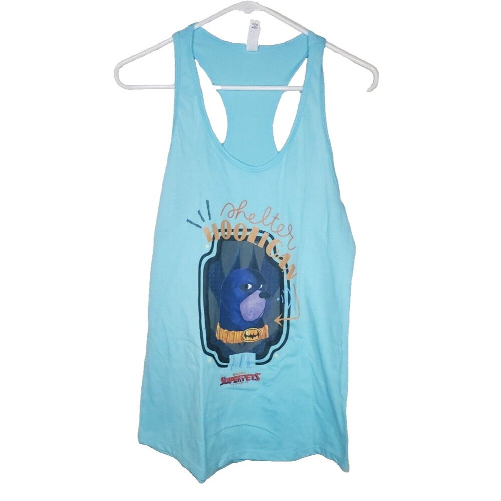 DC Comics Women's DC Super Pets Ace Junior's Racerback Tank Top Cancun Large